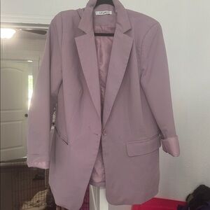 Women's Purple Blazer